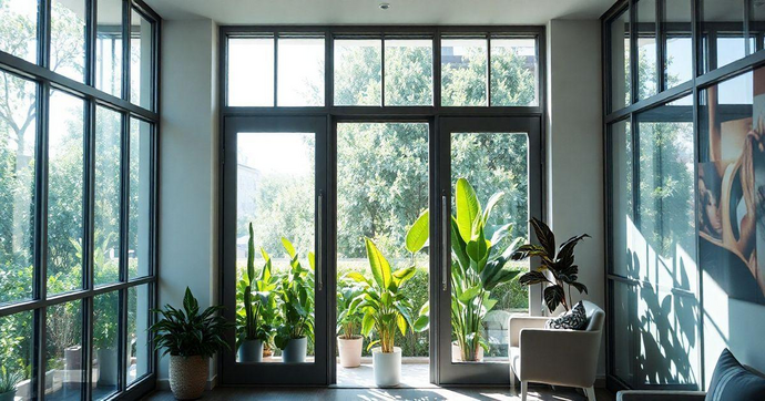 Janelas e Portas de Vidro: Elegância e Funcionalidade