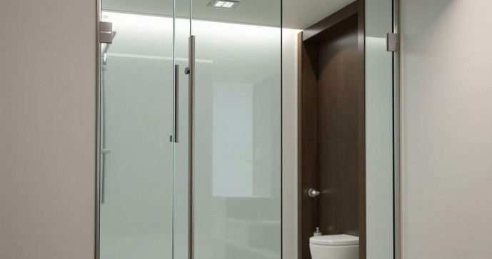 Porta de vidro para banheiro: como escolher a ideal para seu espaço
